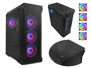 RGB Gaming PC Computer Case の画像