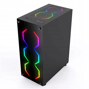 Image de Tempered Glass Gaming PC Computer Case