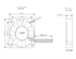 Picture of 7 blades 5V 4pin 50x50x10mm 5010 5 Cm Cooling Fan Radiator 5v 1.50w Pwm