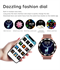 Picture of Waterproof Physiological Cycle Heart Rate Bluetooth Sports Smart Watch