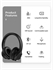 ANC Bluetooth 5.0 Headphone Active Noise Cancelling Wireless & Wired Headset With Built-in Microphone Earphone の画像