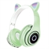 Image de Wireless Bluetooth LED Headphones Cat Ears Long Standby Time Headset with Built-in Microphone