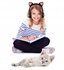Image de Wireless Bluetooth LED Headphones Cat Ears Long Standby Time Headset with Built-in Microphone