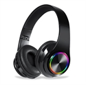 Image de Over-ear Wireless LED Bluetooth Headphones with Built-in Mcrophones