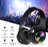 Image de Over-ear Wireless LED Bluetooth Headphones with Built-in Mcrophones