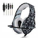 Image de Gaming Headphones Camouflag 3.5 mm Stereo with Microphone Mute In-line for PS4 Xbox One PC Mac iPad Tablet Smartphone