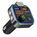 FM transmitter Bluetooth 5.0 Dual USB Charger QC3.0