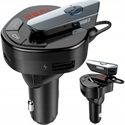 FM Transmitter Car Charger with Bluetooth Headset