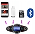 Car Bluetooth FM Transmitter MP3 Player With Fast Charger