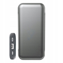 Wireless Charger 10000mAh Wireless Qi Power Bank Black の画像