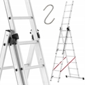 Strong Aluminum Ladder 3x8 Universal Higher の画像