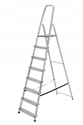 Image de Aluminum Ladder Home 8 Steps + Hook