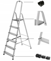 Image de Aluminum Ladder Home 6 Steps + Hook