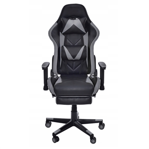 Picture of Gaming Chair Adjustable Backrest Reclining Office Chair With Footrest