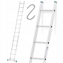 Ladder 1x14 Adjustable Aluminum Ladder - 3.98m