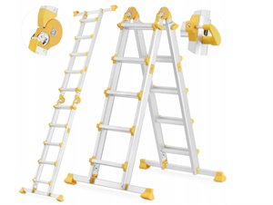 Image de Articulated Telescopic Ladder 4x5