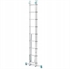 Aluminum Step Ladder 2x9 for Stairs の画像