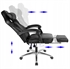 Ergonomics Gaming Racing Chair with Footrest