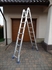 Ladder Articluted Telescopic Ladder 4X5 Steps 5.10 m