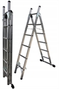 Image de Three-function Aluminum Ladder 3.56 m for Stairs 150 kg