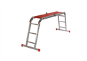 Image de Ladders Articulated Aluminum Ladder 4x3