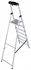 Aluminum Ladder 1x7 3.50m with Shelf