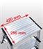 Picture of 2x4 Ladder 2.85m Aluminum Steps Ladder