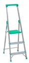 Image de Aluminum Ladder 3 Steps 2.62 m