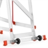 Picture of Aluminum Mobile Storage Ladder, Warehouse, Platform 12 Steps