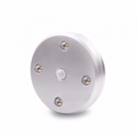 Image de 4 LED Wall Light Rechargeable Nightlight-Silver Indoor Lighting PIR Sensor Light