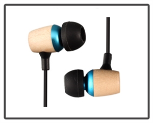 Picture of Wooden Earphones