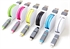 Изображение USB colorful Retract Data Sync Charger Cable for iPhone6/Plus/5/5S iPad air iPad mini1/2/3 iPad4/Air 2