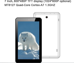 Picture of 7 inch MT8127 DDR3 Quad-Core Cortex A7 Android 4.4  wifi