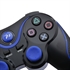 Dualshock Black/Blue Wireless Bluetooth Game Controller For Sony PS3 の画像