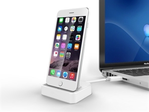 Case Compatible Sync and Charge Dock for iPhone 5/iPhone 5s/iPhone 5c/iPhone 6/iPhone 6 Plus Apple Official certification