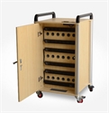 36 Port USB Charging station Trolley lockable tablet ipad cabinet 2A  の画像
