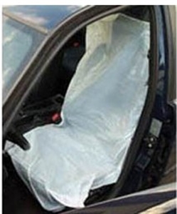 Picture of Car Polythene Seatcovers in Despenser