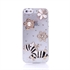 Image de Rhinestone Apple iPhone 5 5S Zebra Case little daisy Crystal Luxury Pink Diamond Design