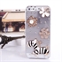 Rhinestone Apple iPhone 5 5S Zebra Case little daisy Crystal Luxury Pink Diamond Design