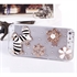 Rhinestone Apple iPhone 5 5S Zebra Case little daisy Crystal Luxury Pink Diamond Design