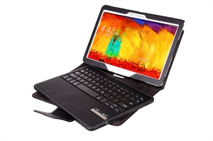 Image de Removable Bluetooth Keyboard Case Cover For Samsung Galaxy Note 10.1 2014 Edition