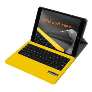 Image de New Leather Case with Detachable Wireless Bluetooth Keyboard for iPad Air 