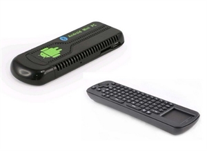 Mini Fly Air Mouse  w/Android 4.1 Mini PC TV box RK3066 Dual Core Cortex A9 1GB RAM 8GB ROM 3D WiFi Bluetooth dongle