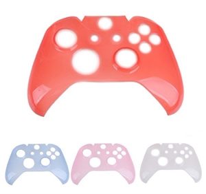 Image de Crystal Clear Plastic Front Face Cover Shell Protector for Xbox One Controller