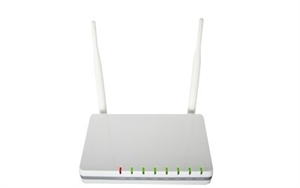 2.4GHz Concurrent Dual Band Wireless Router 300Mbps with 4-port LAN Switch