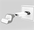 Mini Wall Outlet USB Wireless Charging Dock Cradle Charger For Iphone5 