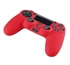 Silicone gel rubber case skin grip cover for PS4 controller
