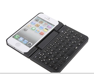 Image de Ultra-thin 360 degree Rotation Foldable Wireless Bluetooth Keyboard for iPhone 5