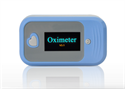 Picture of Bluetooth Finger Pulse Oximeter Portable Fingertip Pulse Oximetry Finger Clip SPO2 PR Small OLED Display Blood Oxygen