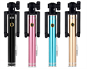 Firstsing Portable Mini Monopod Selfie Stick Metal Foldable Selfie Stick for Android IOS